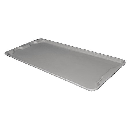 780 Trash Can Lid, Gray, Fiberglass Reinforced Composite, 20 in W/Dia MPN:7801185172