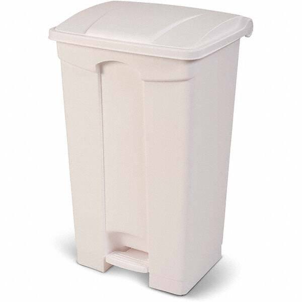 Biohazardous & Step-Open Trash Cans, Container Capacity: 23gal (US) , Container Shape: Rectangle , Overall Diameter: 15.35in  MPN:SOF23-00WHI