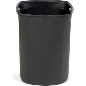 Toter Plastic Rigid Trash Can Liner For 45 Gallon Trash Can Black RL045-00BLK