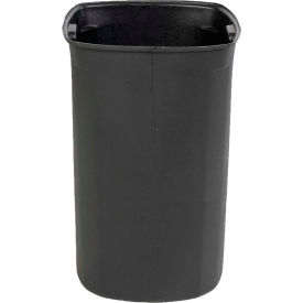 Toter Plastic Rigid Trash Can Liner For 60 Gallon Trash Can Black RL060-00BLK