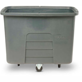 Toter® Heavy-Duty Manual Cube Truck MMC16-00IGY - 16 Cubic Feet Cap. 500 Lb. Cap. MMC16-00IGY