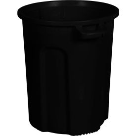 Toter® Round Trash Can With Lift Handle 20 Gal. Cap. Black RND20-B0200