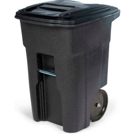 Toter Heavy Duty Two-Wheel Trash Cart 48 Gallon Brownstone - ANA48-00BST ANA48-00BST
