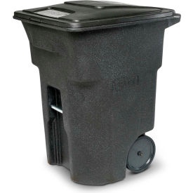 Toter Heavy Duty Two-Wheel Trash Cart 96 Gallon Black - ANA96-00BKS ANA96-00BKS