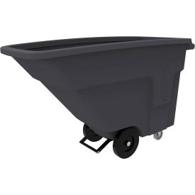 Toter® Utility Duty Tilt Truck w/ Handle 1 Cu. Yd. Cap. 825 lb. Cap. Gray NT010-00IGY