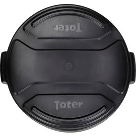 Toter® Round Trash Can Lid 32 Gal. Cap. Black RND32-L0200