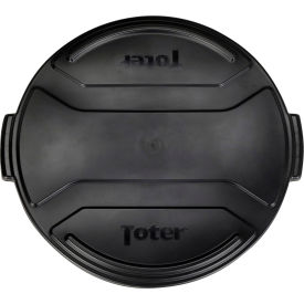 Toter® Round Trash Can Lid 55 Gal. Cap. Black RND55-L0200