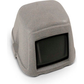 Toter Dome Lid With Swing Door Fits SSC35 Greystone STL35-00GST