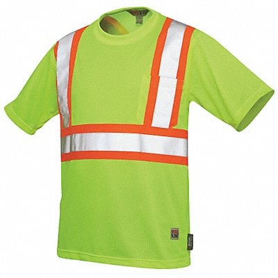 Hi-Vis Short Sleeve Shirt S Yellow/Green MPN:S39211