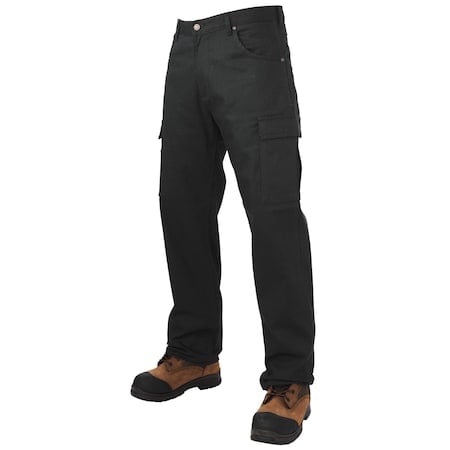 Pants, 40, BLACK, 98% Cotton/2% Spandex MPN:601046
