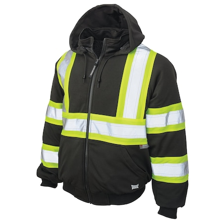 Insulated Safety Hoodie, S47411-BLK-L MPN:S47411