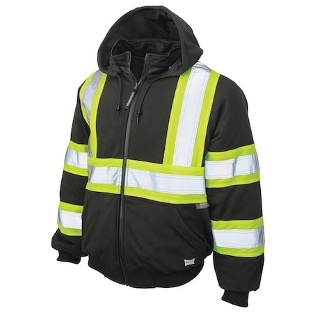 Insulated Safety Hoodie, S47411-BLK-XS MPN:S47411