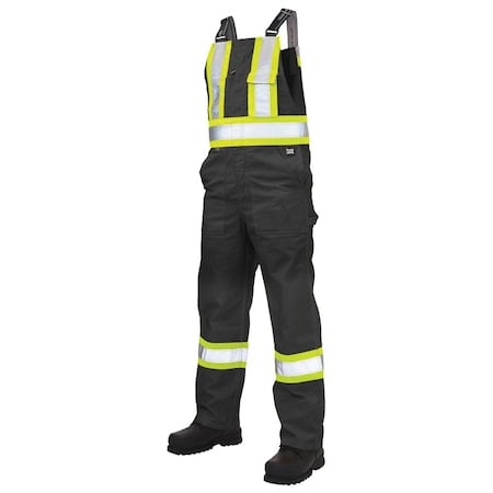 Unlined Safety Overall, S76911-BLACK-S MPN:S76911