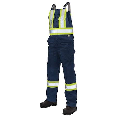 Unlined Safety Overall, S76931-DKNVY-4XL MPN:S76931