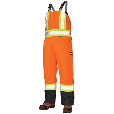 Large Hi-Vis Insulated Bibs, Florescent Orange MPN:S79811