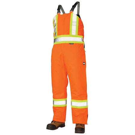 Insulated Overall, Hi Vis, Orange, XL MPN:S79811