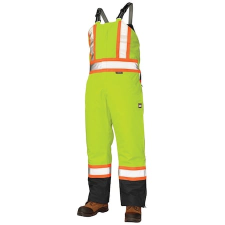 2XL Hi-Vis Insulated Bibs, Florescent Green MPN:S79821