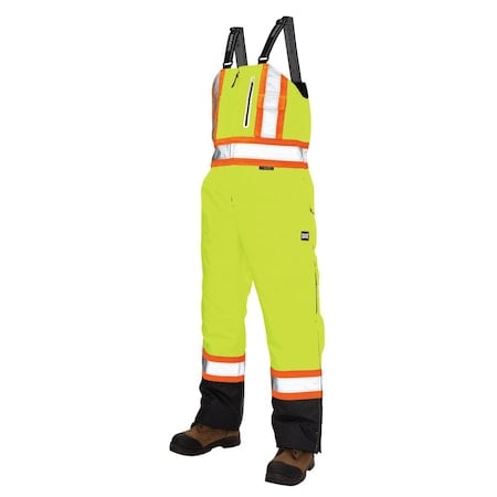High Visibility Bib Overalls, Mens, Waist 40