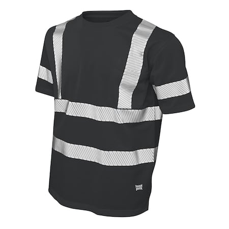 Short-Sleeve w/Seg Tape T-Shirt BK XS MPN:ST071
