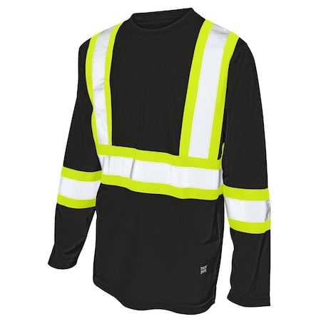 Micro Mesh Long Sleeve T-Shirt BK XS MPN:ST101