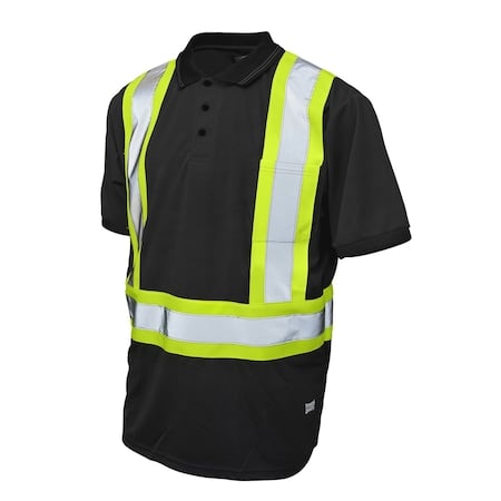 Short Sleeve Safety Polo Shirt, ST171-BL MPN:ST171