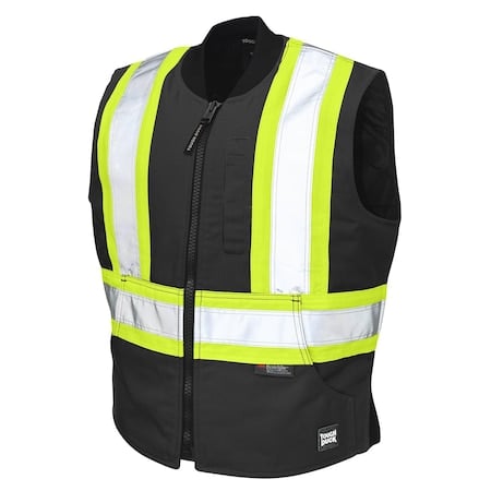 Safety Vest L Class 1, Zipper 5 Pockets MPN:SV061