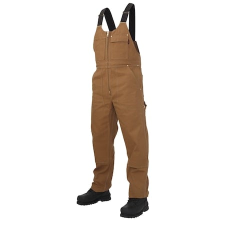 Deluxe Unlined Bib Overall, WB041-BROWN- MPN:WB041