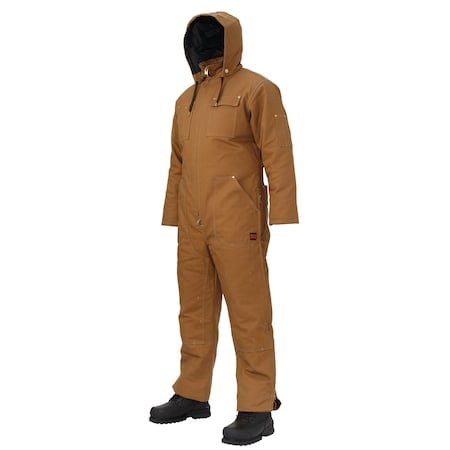 Coverall, 100% Cotton, BROWN, XLT MPN:WC013