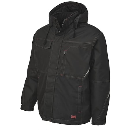 Jacket, 600d Polyester, zipper, Black, L MPN:WJ131