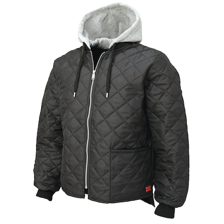 Hooded Freezer Jacket, WJ261-BLACK-M MPN:WJ261