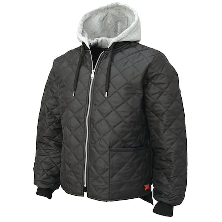 Hooded Duck Bomber Jacket, Black, XL MPN:WJ301