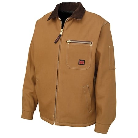 Jacket, 100% Cotton, BROWN, 5XL MPN:WJ312