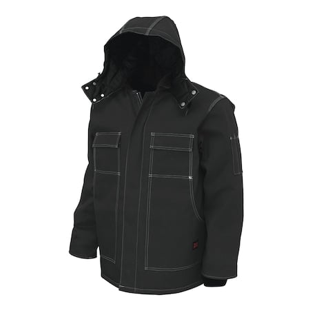 Jacket, 100% Cotton, BLK, XLT MPN:WJ343