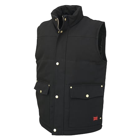 Vest, 100% Cotton, BLACK, 3XL MPN:WV082