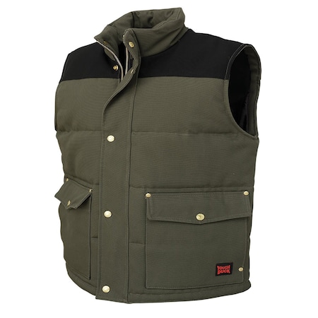 Vest, 100% Cotton, OLIVE, 3XL MPN:WV082