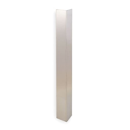 Corner Guard, Stainless Steel, Brushed MPN:3ZHT4