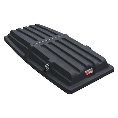 Tilt Truck Lid, Black, Hinged, 60 In.L MPN:21VK32