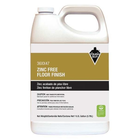 Floor Finish, High Gloss, 1 gal, Jug MPN:36XX47