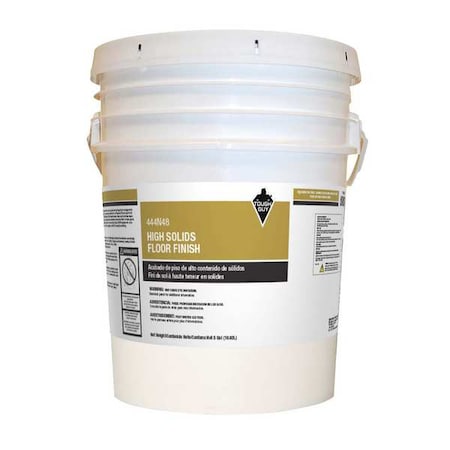 High Solids Floor Finish, Size 5 gal., RTU MPN:444N48