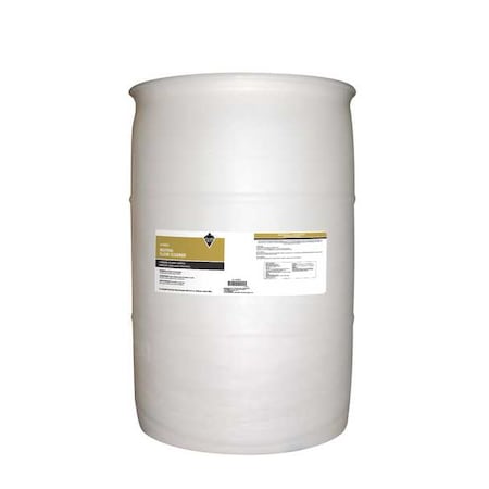 Neutral Floor Cleaner, Liquid, 55 gal, Drum MPN:444N62