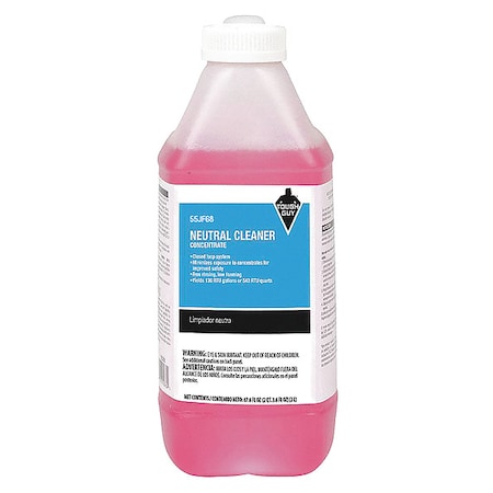 Cleaner/Degreaser, 0.5 Gal Bottle, Liquid, Pink MPN:55JF68