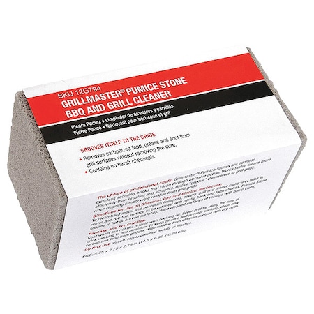 Cleaning Brick, 5 3/4 in L, Gray MPN:12G794