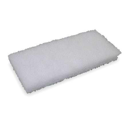 Pad, 10 in L, White, 4 1/2 in W, PK5 MPN:280198
