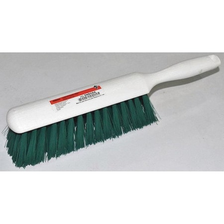 1 1/2 in W Bench Brush, Soft, 5 in L Handle, 8 in L Brush, Green, Plastic, 13 in L Overall MPN:3NB69