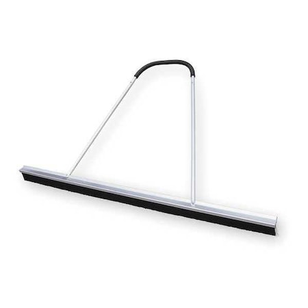 84 in Sweep Face Push Broom, Stiff, Synthetic, Black MPN:3PCC3