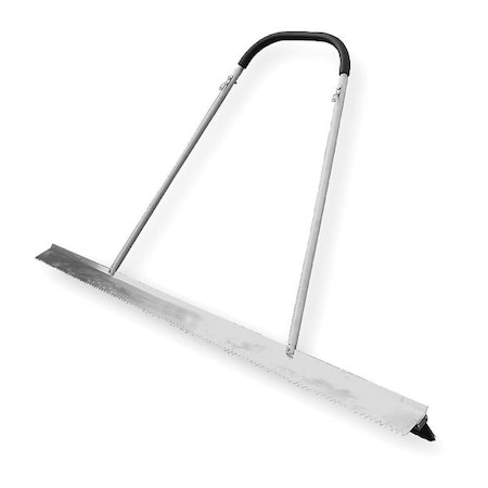 84 in Sweep Face Push Broom, Stiff, Synthetic, Black MPN:3PCC4