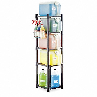 Example of GoVets Freestanding Stationary Plastic Shelving category