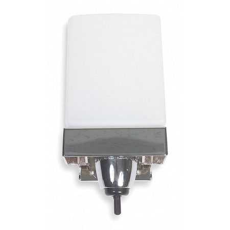 Liquid Soap Dispenser Silver Wall Mount MPN:1DYD5