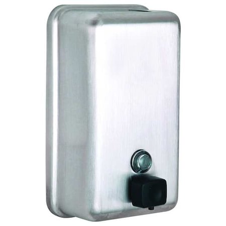 Hand Cleaner Dispenser, Tough Guy, Wall, Finish: Satin MPN:54ZU84