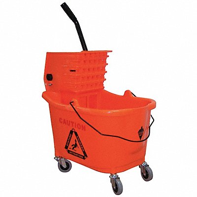 D8082 Mop Bucket and Wringer Orange 8 3/4 gal MPN:5CJJ0 D8082 Mop Bucket and Wringer Orange 8 3/4 gal MPN:5CJJ0
